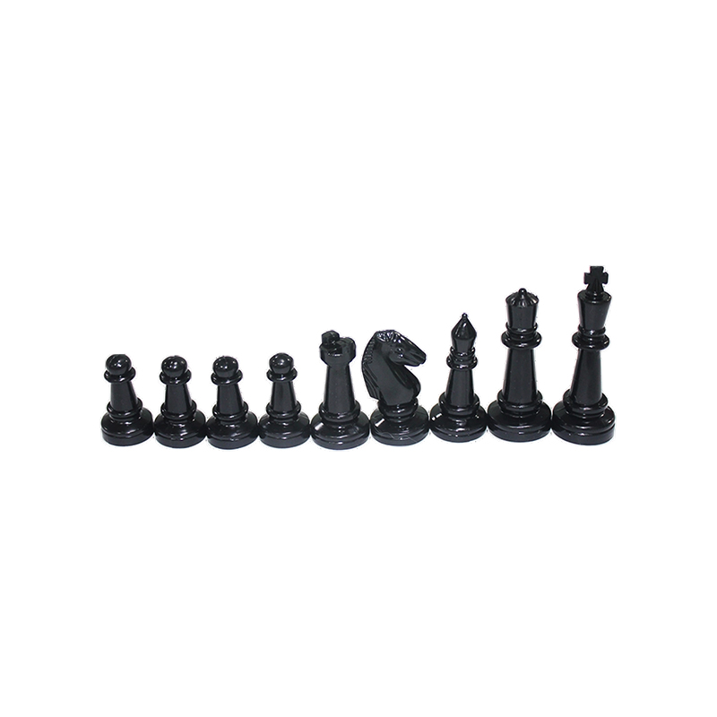 클래식 흰색 나무 Staunton 체스 조각