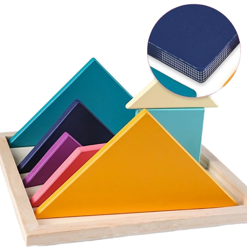 몬테소리 ColorWood Tangram 세트