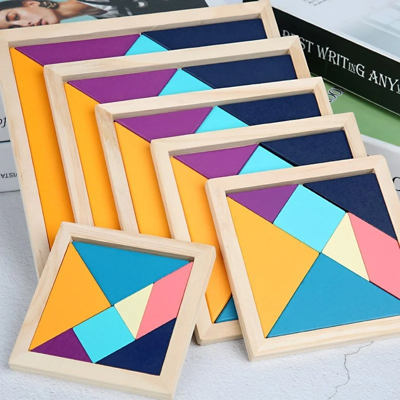 몬테소리 ColorWood Tangram 세트