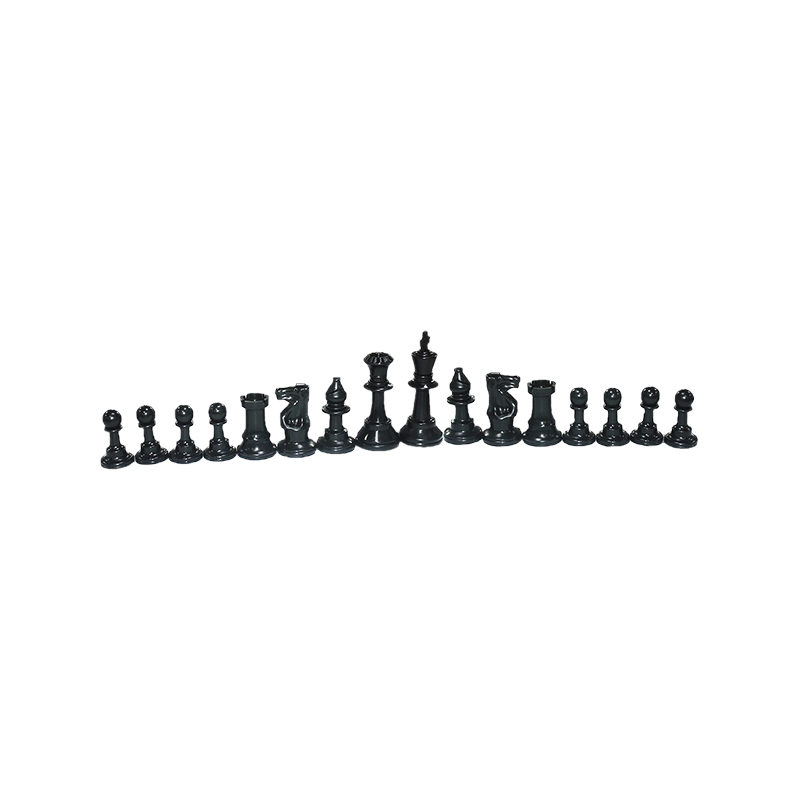 클래식 흰색 나무 Staunton 체스 조각