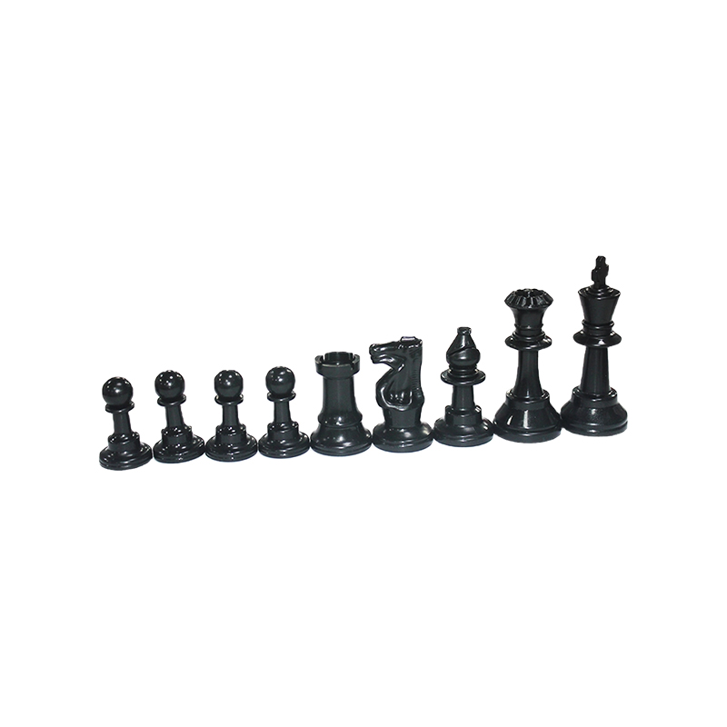 클래식 흰색 나무 Staunton 체스 조각