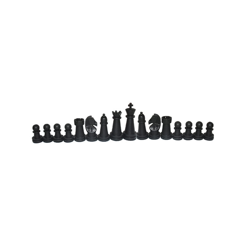클래식 흰색 나무 Staunton 체스 조각