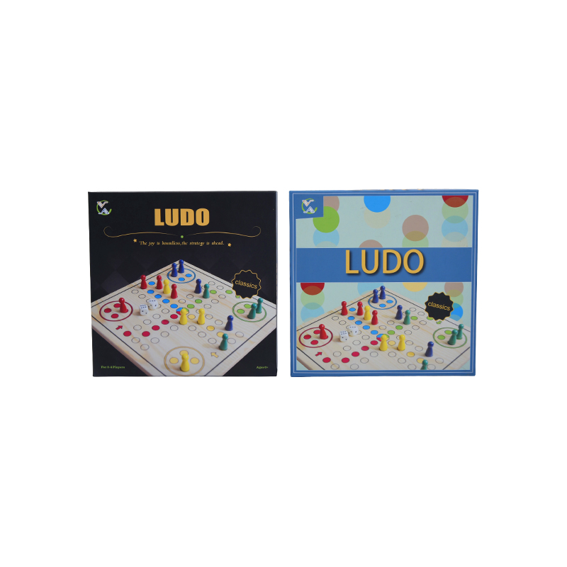 가족 엔터테인먼트 에디션 클래식 LUDO 나무 보드 게임
