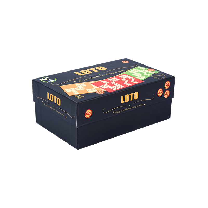 LOTO(빙고 스타일) 게임 세트 – 토큰, 카드, 보관 상자 포함